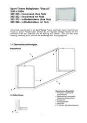 Sport-thieme Special 3831322 Instruction Of Assembly