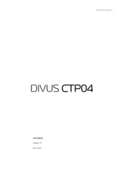 Divus CTP04 User Manual