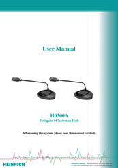 HEINRICH H0300A User Manual