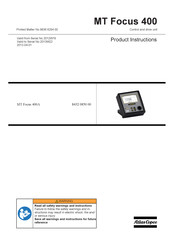 Atlas Copco MT Focus 400 Product Instructions