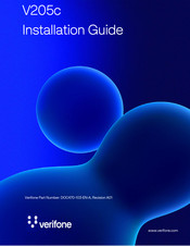 VeriFone V205c Installation Manual