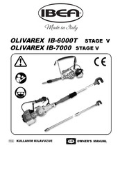 IBEA OLIVAREX IB-7000 Owner's Manual