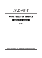Advent Q2735A Instruction Manual