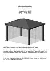 Targetti Tiverton L-GZ025PST Manual