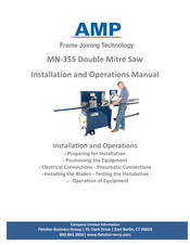 AMP MN-355 Installation And Operation Manual