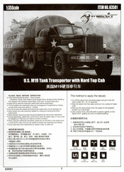 Merit 63501 Manual