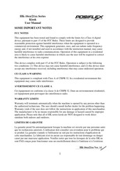 POSIFLEX HK-1600 User Manual