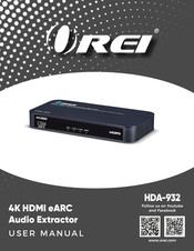 Orei HDA-932 User Manual
