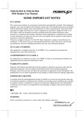 POSIFLEX TM-5016 User Manual