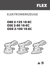 Flex ODE 2-100 18-EC Original Operating Instructions