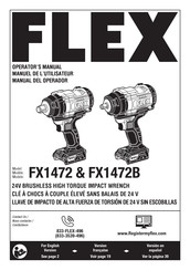 Flex FX1472B Operator's Manual