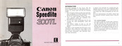 Canon Speedlite 300 TL Instructions Manual