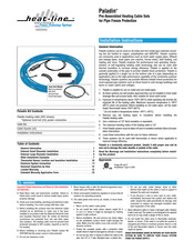 Heat Line Paladin Installation Instructions Manual