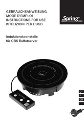Spring 58 9842 10 24 Instructions For Use Manual