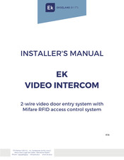 Ekselans PCD-E-B Installer Manual