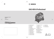 Bosch Professional GAS 400 A Original Instructions Manual