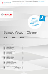 Bosch BGL38 User Manual