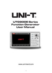 UNI-T UTG932E User Manual
