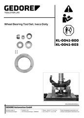 Gedore KL-0041-803 Manual