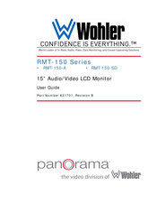 Wohler panorama RMT-150-SD User Manual