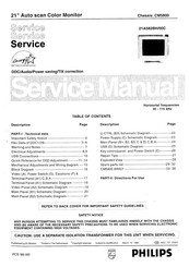 Philips 21A582BH/00C Service Manual