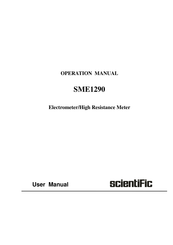 Scientific SME1290 Series Operation Manual
