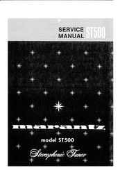 Marantz ST500 Service Manual