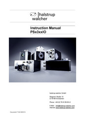 halstrup-walcher PS-3 Series Instruction Manual