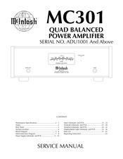 McIntosh ADU1001 Service Manual