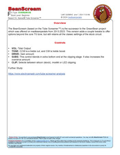 madbeanpedals BeanScream Manual