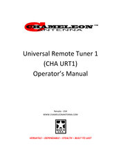 Chameleon Antenna CHA URT1 Operator's Manual