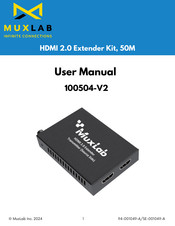 MuxLab 100504-V2 User Manual