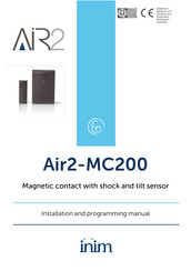 INIM AIR2-MC200/SB Installation And Programming Manual