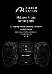ASCHER RACING McLaren Artura PRO Product Manual