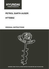 Hyundai power products HTTDB52 Original Instructions Manual