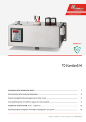 Bühler technologies TC-Standard Brief Instructions