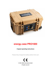 Bowers & Wilkins energy.case PRO1500 Original Operating Instructions