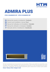 HTW HTW-D-035ADM2R32-WF Owners And Installation Manual