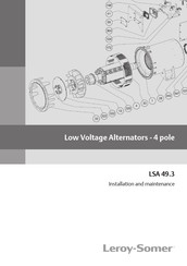 Leroy-Somer TAL042 Installation And Maintenance Manual