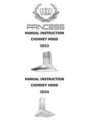 Princess SD53 Manual Instruction