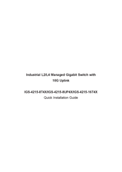 Planet IGS-4215-16T4X Quick Installation Manual