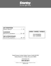 Danby DAC080EBIBDB Owner's Manual