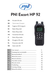 PNI Escort HP 92 User Manual