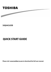 Toshiba 50QA4C63DB Quick Start Manual