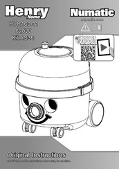 Numatic Henry Home Original Instructions Manual