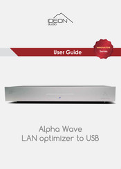 Ideon Audio Alpha Wave User Manual