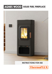 ThermoFLUX AGNES WOOD Instructions For Use Manual