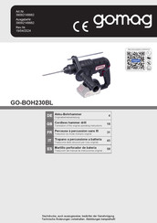 gomag GO-BOH230BL Translation Of The Original Operating Instructions