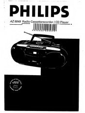 Philips AZ 8049 Manual