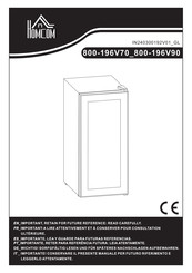 HOMCOM 800-196V90 Manual